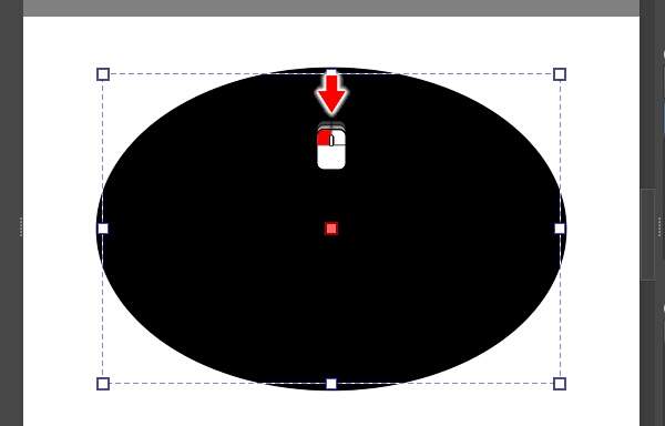 18. 上部の四角ハンドルを下方へドラッグする
