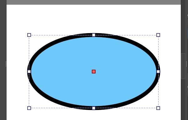 22. フィルが水色に変化する