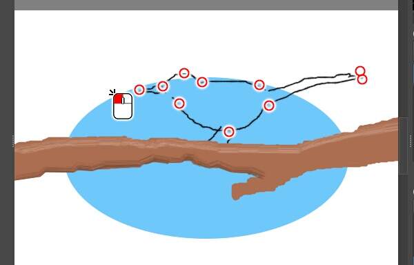 16. クリックで線をつないでいく